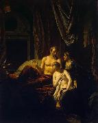 Adriaen van der werff Sarah Bringing Hagar to Abraham Spain oil painting artist